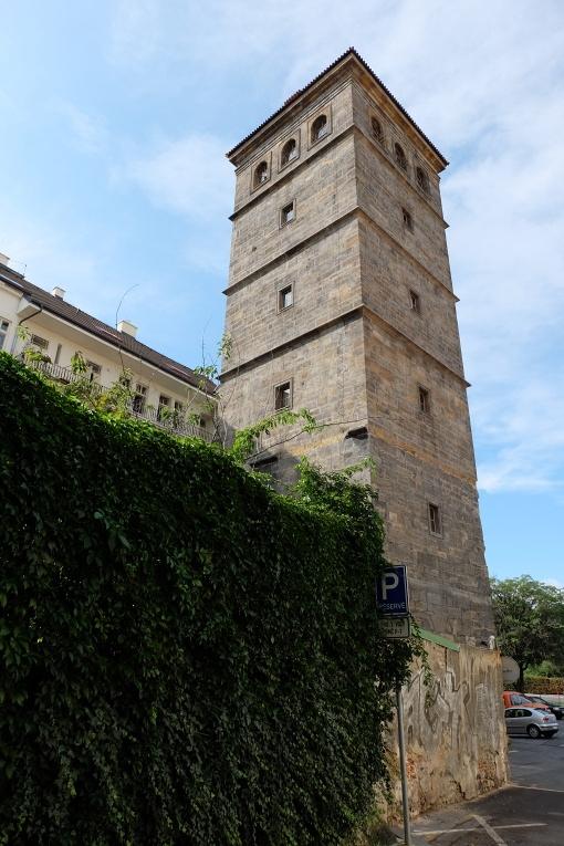 Novomlýnská vodárenská věž, Praha, Josef Pepíno Balek
