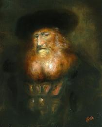 Josef Balek - Rembrandt - volná kopie
