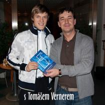 Pepíno Balek s Tomášem Vernerem před jeho odletem do Kanady
